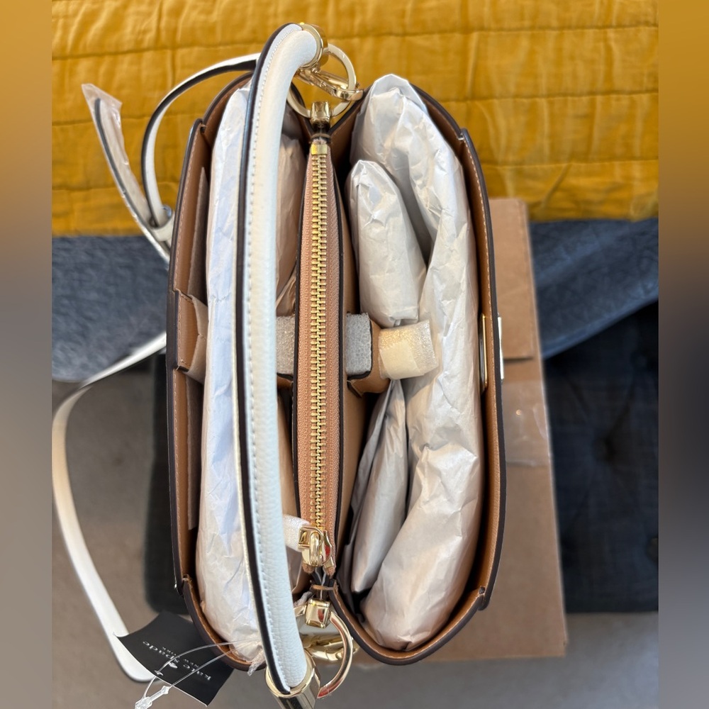PHOEBE MEDIUM TOP HANDLE SATCHEL
Color: Meringue NWT - Picture 5 of 5